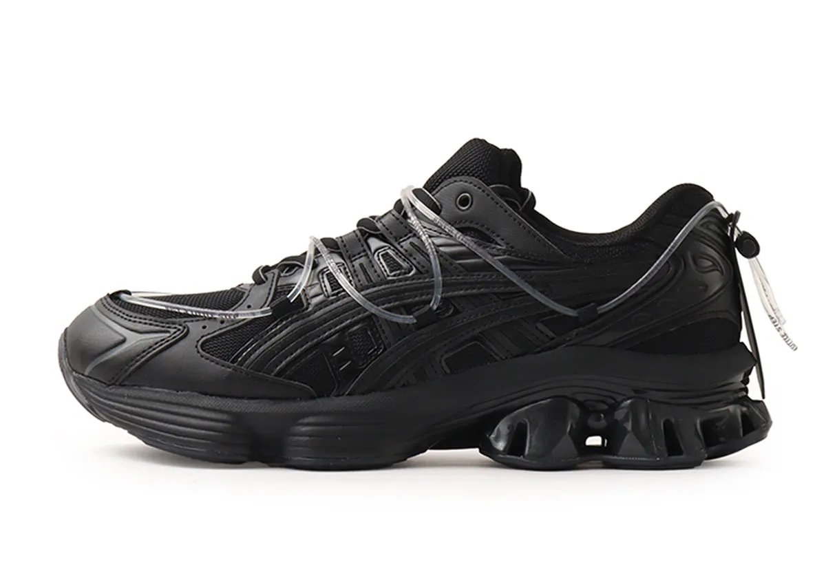 ASICS x YOASOBI collaborative sneaker design featuring understated colorway and precision construction - detail view 4