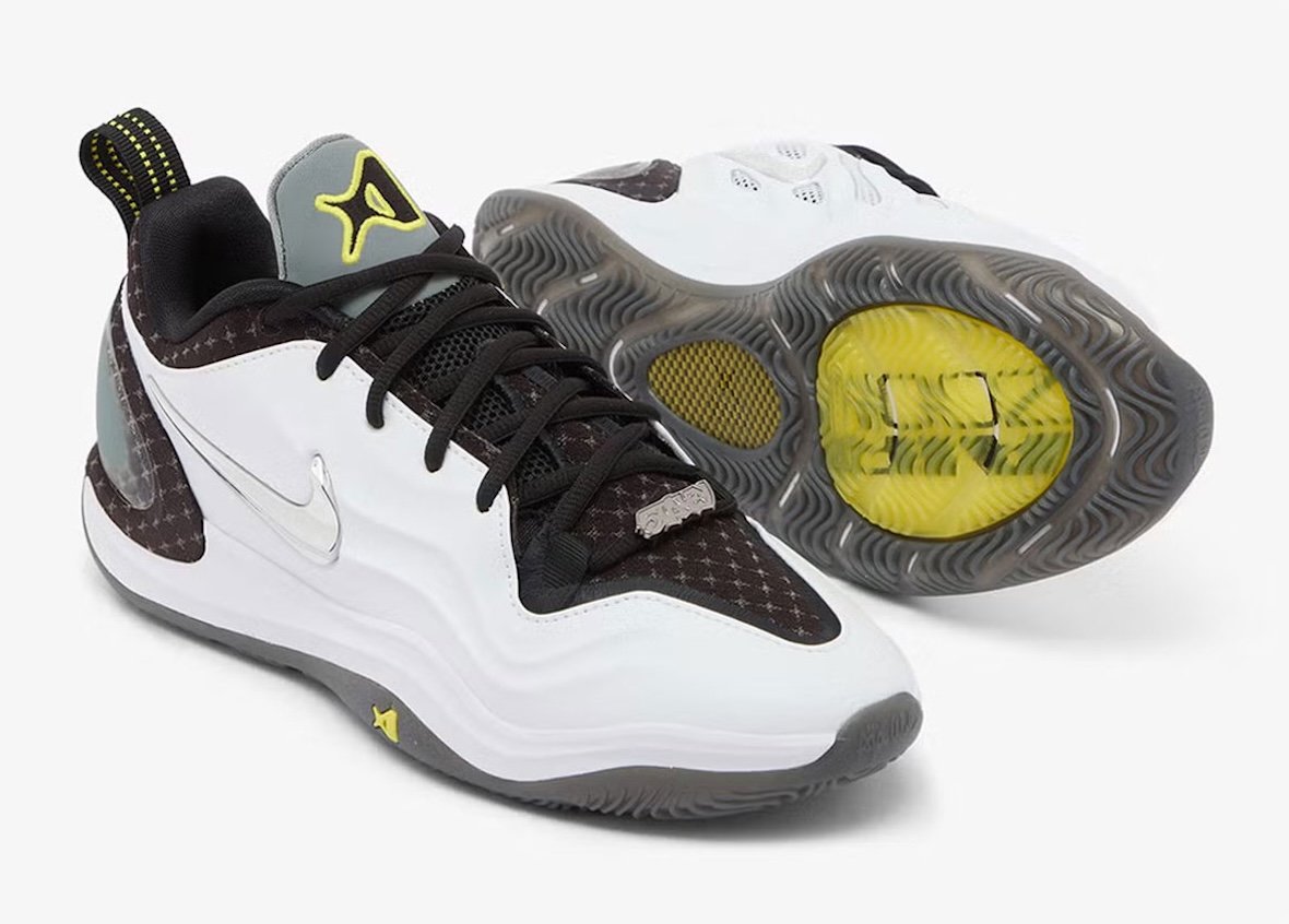 Nike A'Two 'Dawn Staley' colorway in white and black, inspired by the Zoom S5 - detail view 3