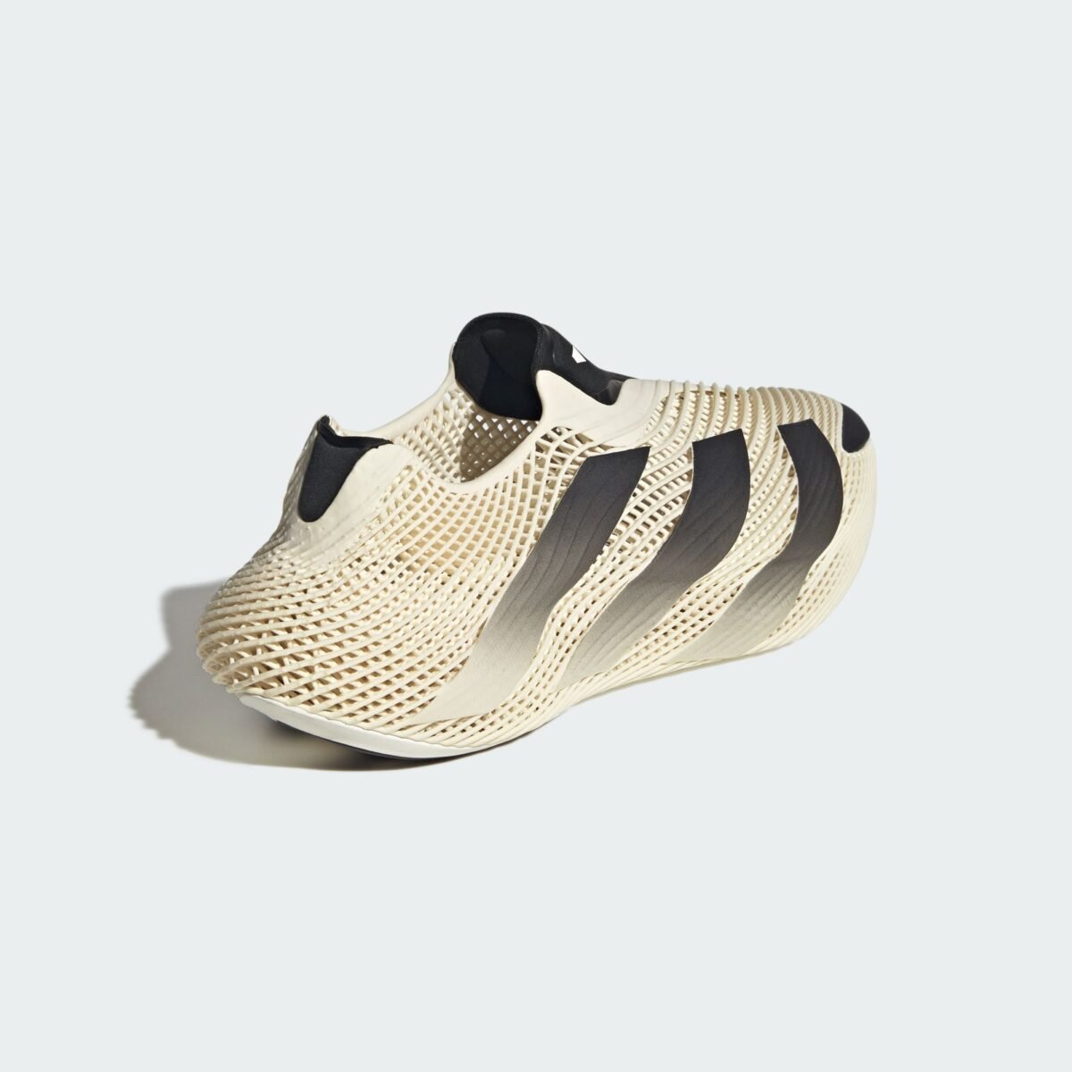 adidas Futurecool Off White colorway in neutral tones with Core Black accents, limited to 400 pairs - detail view 4