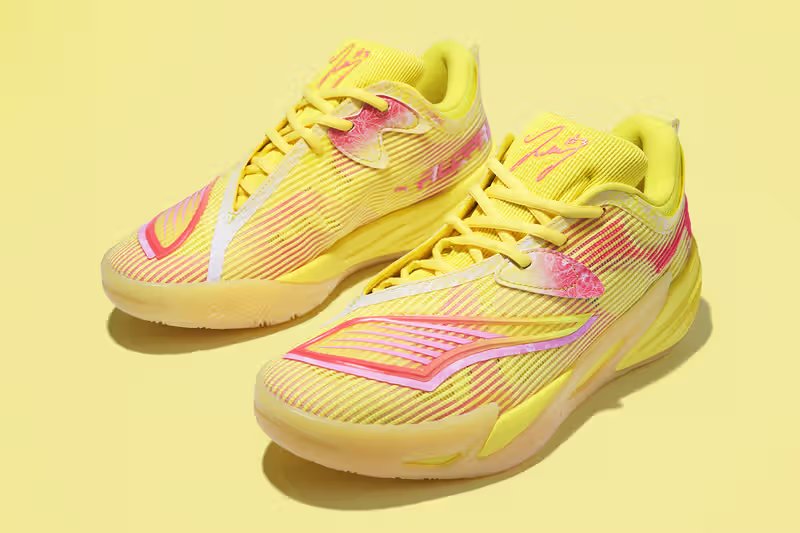 Puma All-Pro Nitro 2 in vibrant yellow, Josh Giddey's signature colorway inspired by the Australian outback - detail view 4