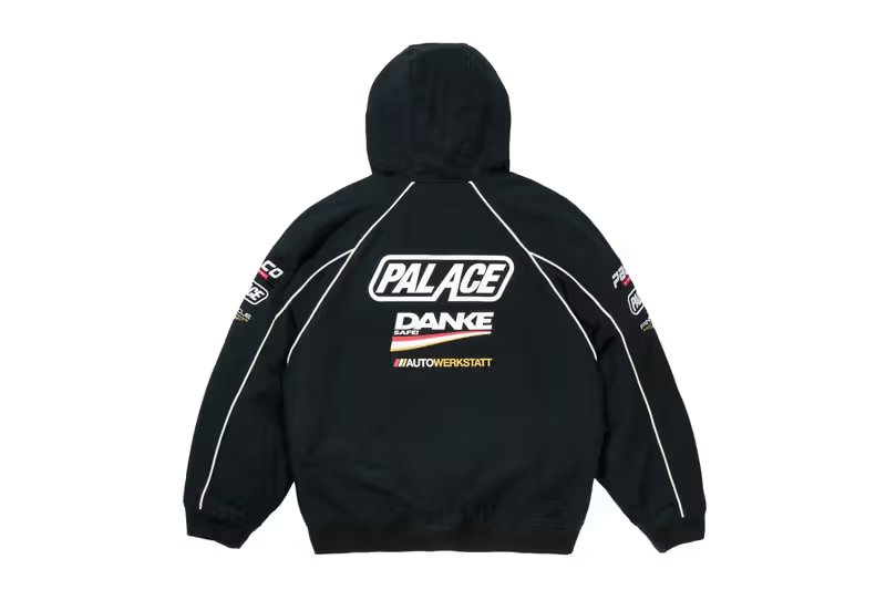 Palace Summer 2026 collection featuring soccer-inspired jerseys, technical GORE-TEX outerwear, and Dick Jewell collaboration pieces - detail view 2