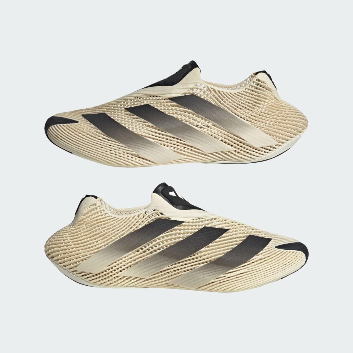 adidas Futurecool Off White colorway in neutral tones with Core Black accents, limited to 400 pairs - detail view 5