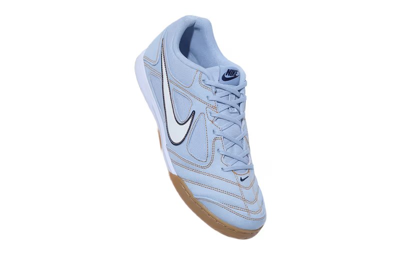 Nike Gato LV8 in light denim with gum leather detailing, mita exclusive colorway - detail view 4