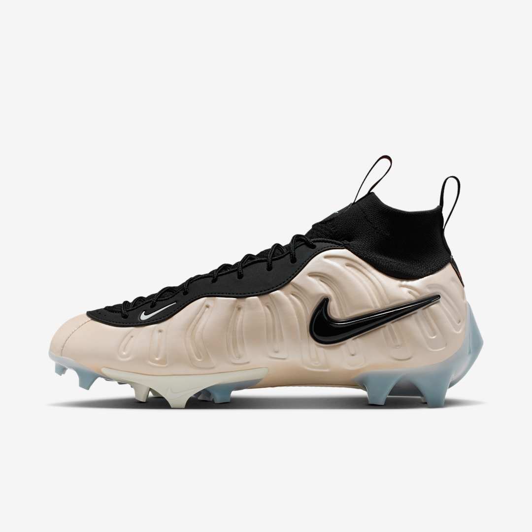 Nike Vaporposite Pro Cleat in White Pearl, True Red, and Black colorway from the 2026 restock - detail view 2