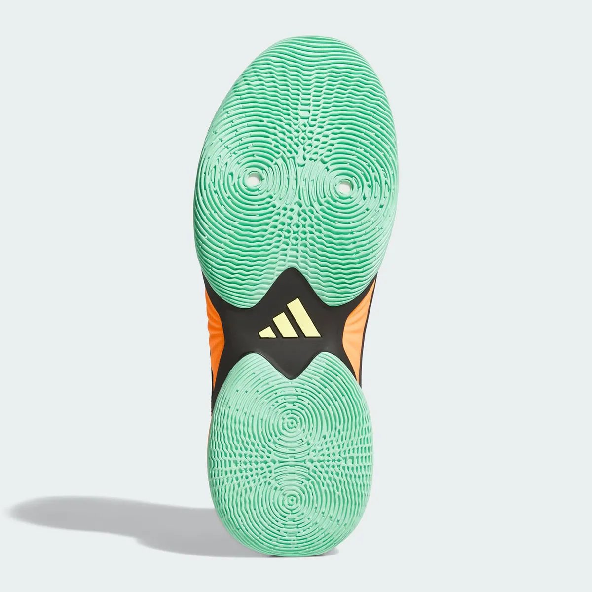 adidas D.O.N. Issue #8 in Lucid Tangerine colorway with Spider-Man-inspired gradient design - detail view 5
