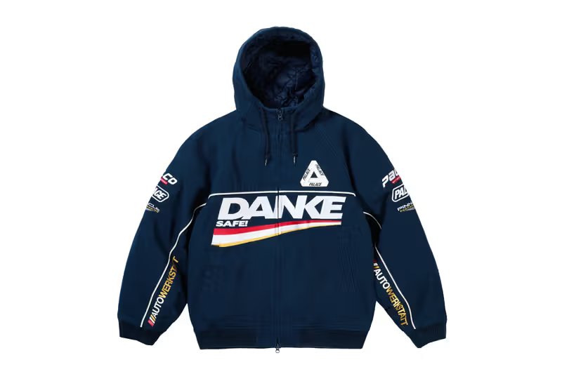 Palace Summer 2026 collection featuring soccer-inspired jerseys, technical GORE-TEX outerwear, and Dick Jewell collaboration pieces - detail view 3