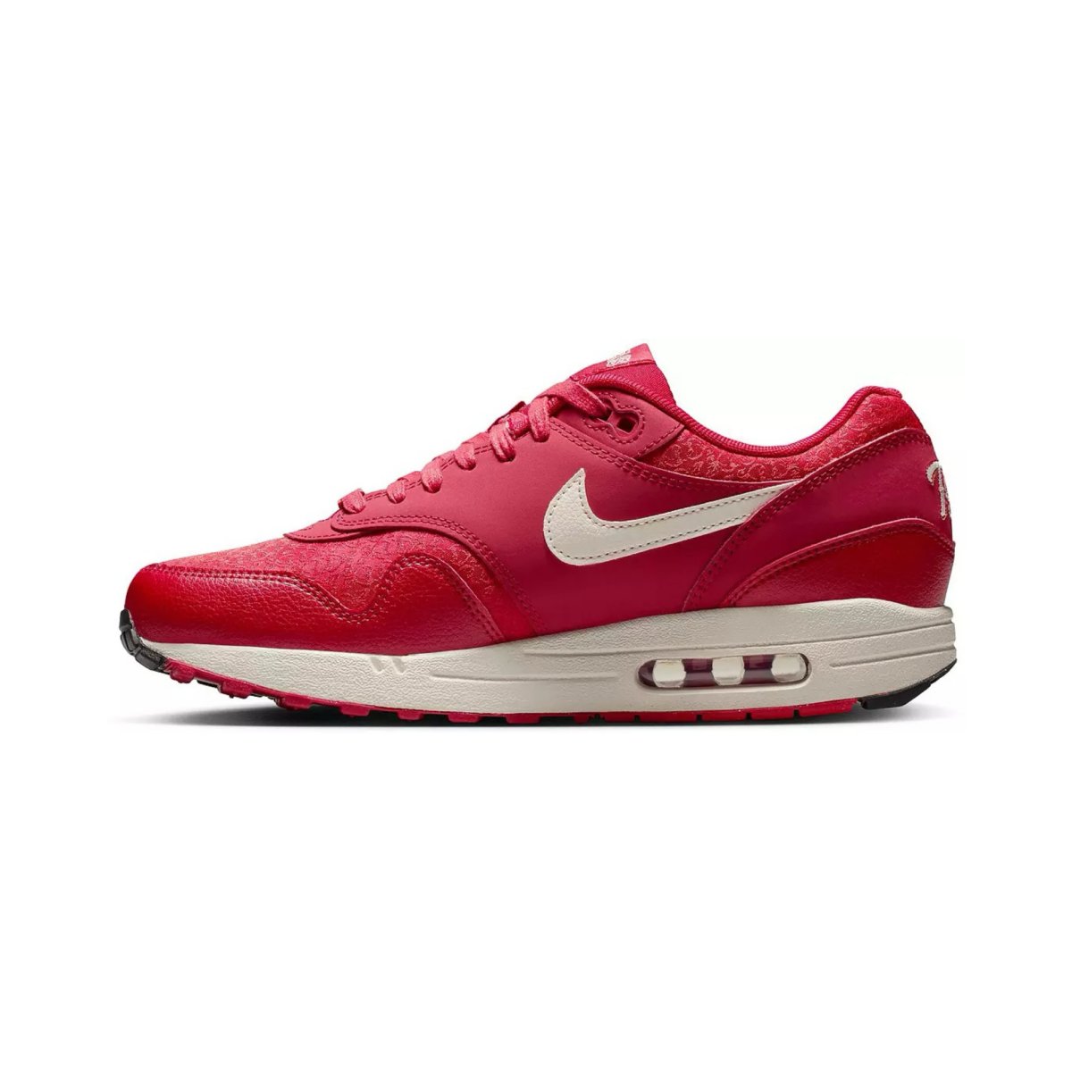 Nike Air Max 1 City Connect Texas Rangers colorway featuring team-inspired design elements and visible Air unit - detail view 2