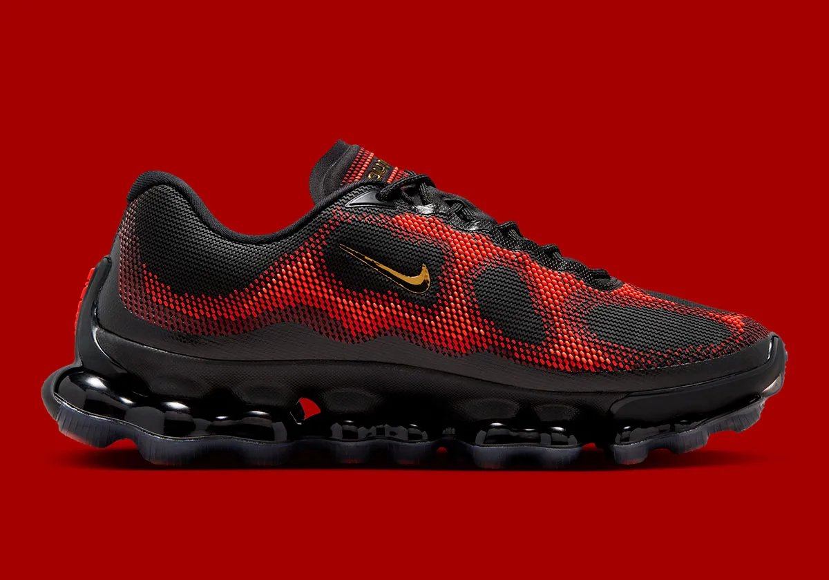 Nike Air Liquid Max Arrives in Black/Team Red | KicksUnderCost