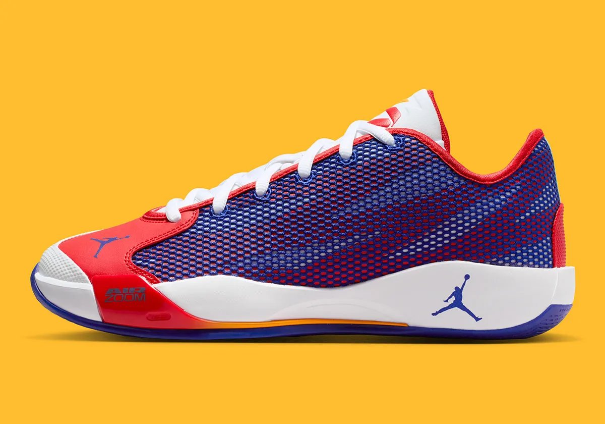 Jordan Luka .77 Dayo 23 Manila edition featuring Philippine flag colorway and floral detailing - detail view 4