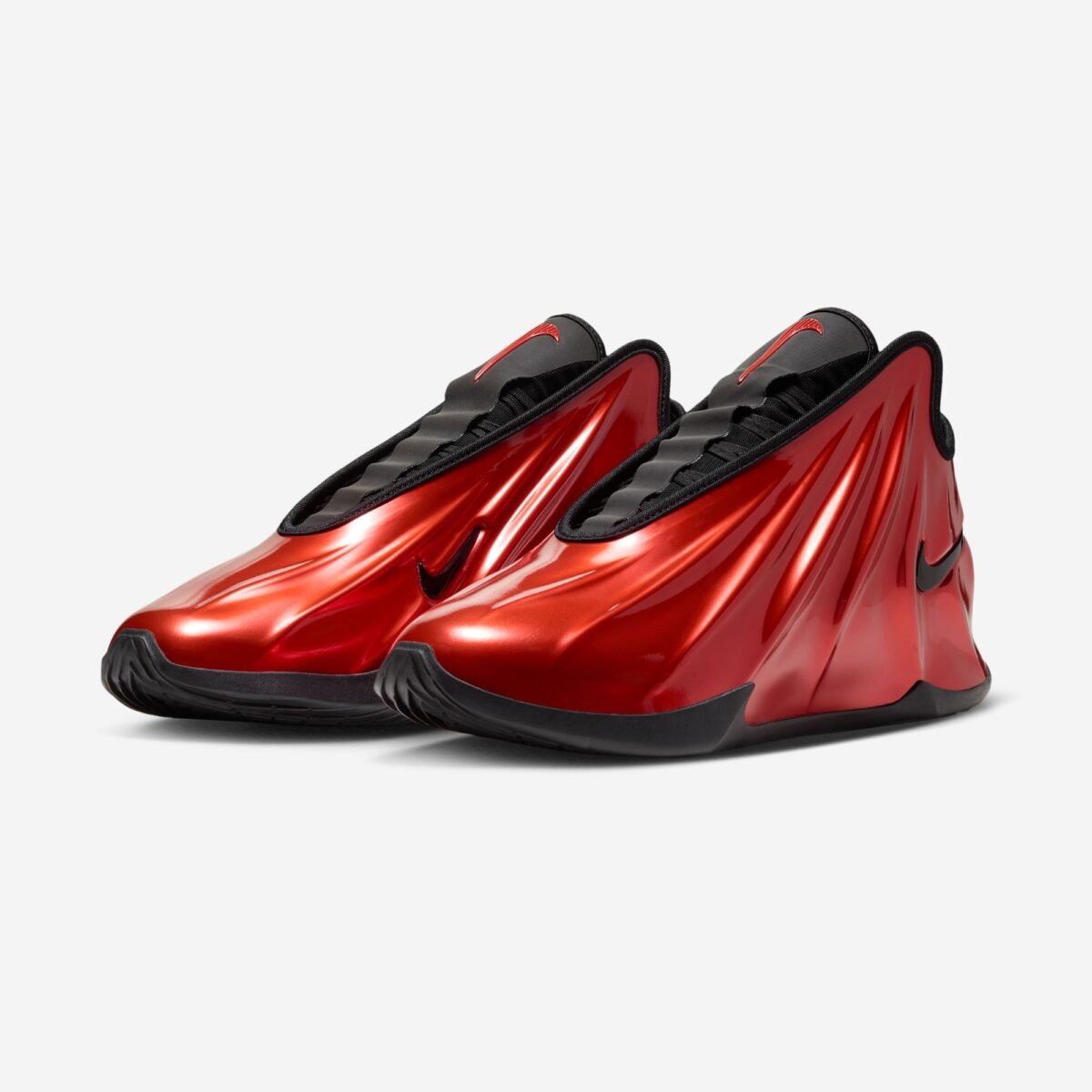 Nike G.T. Future in Varsity Red and Black colorway, side profile view - detail view 1