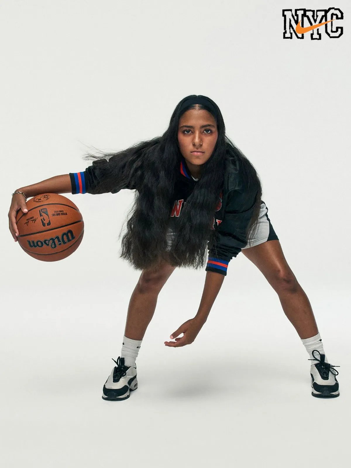 Nike 'Always Knicks' portrait campaign featuring diverse group of New York Knicks fans photographed by Jonathan Mannion - detail view 5