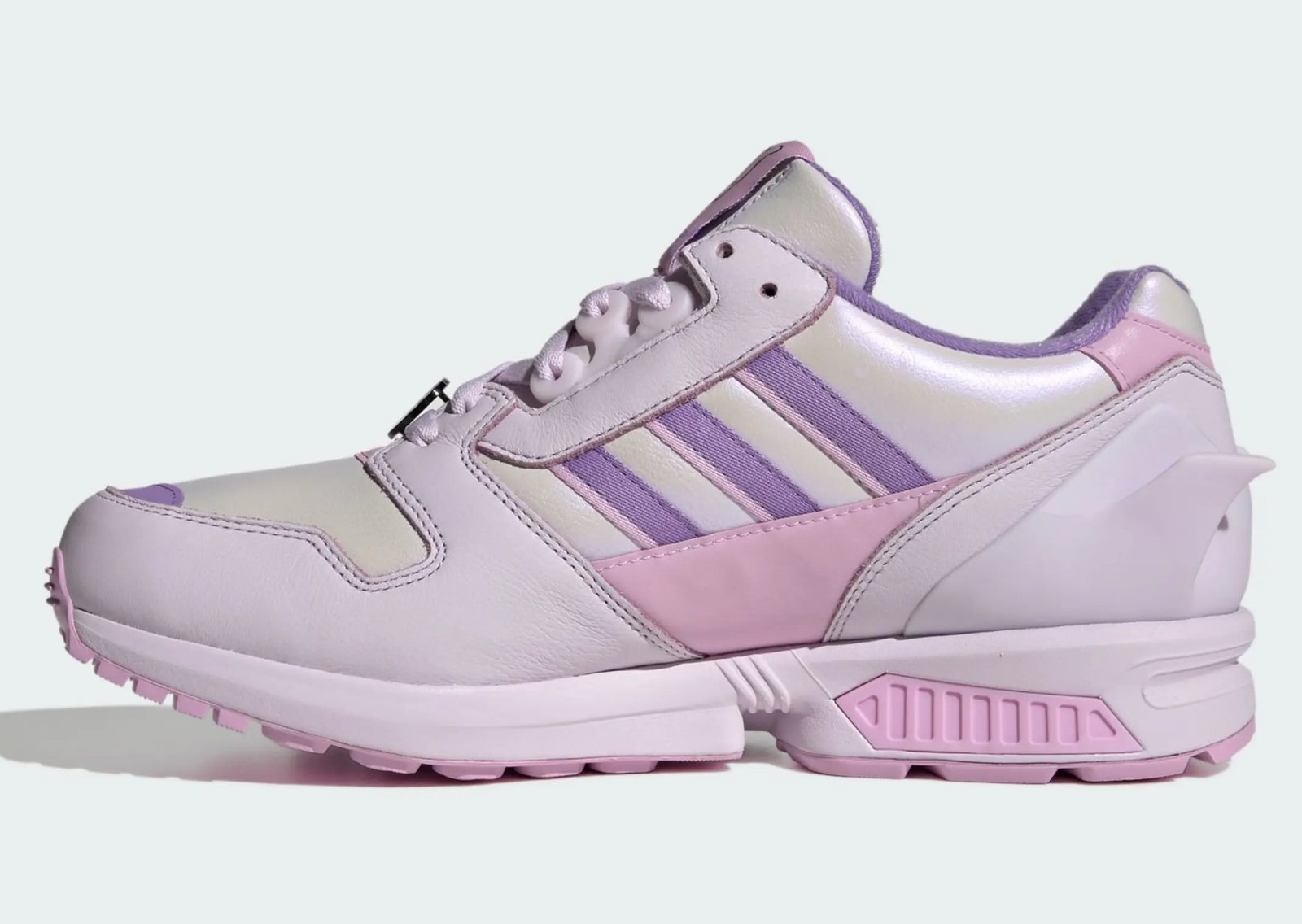 Official product images from the adidas Pokémon 30th Anniversary collection, featuring character-themed colorways on Superstar, Samba, and ZX 8000 silhouettes - detail view 3