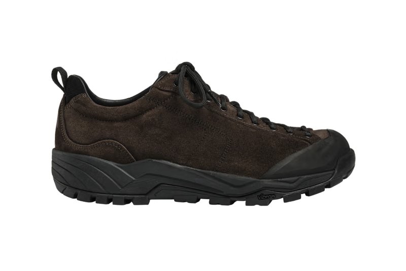 JJJJound x Diemme Movida in brown suede with Italian leather lining and Vibram sole - detail view 3