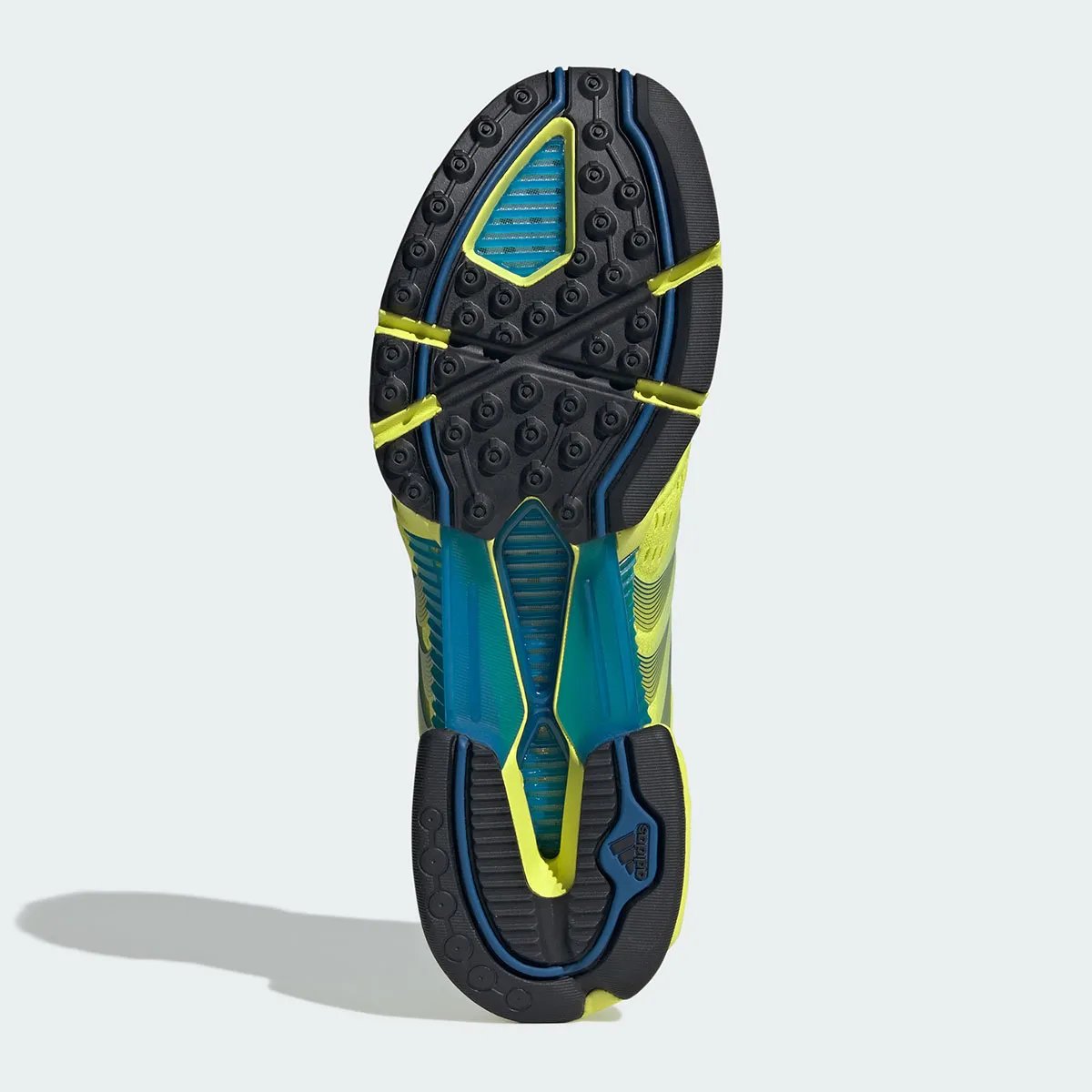 adidas F50 Hybrid Climacool in Acid Yellow with 3D-printed ventilation zones - detail view 5