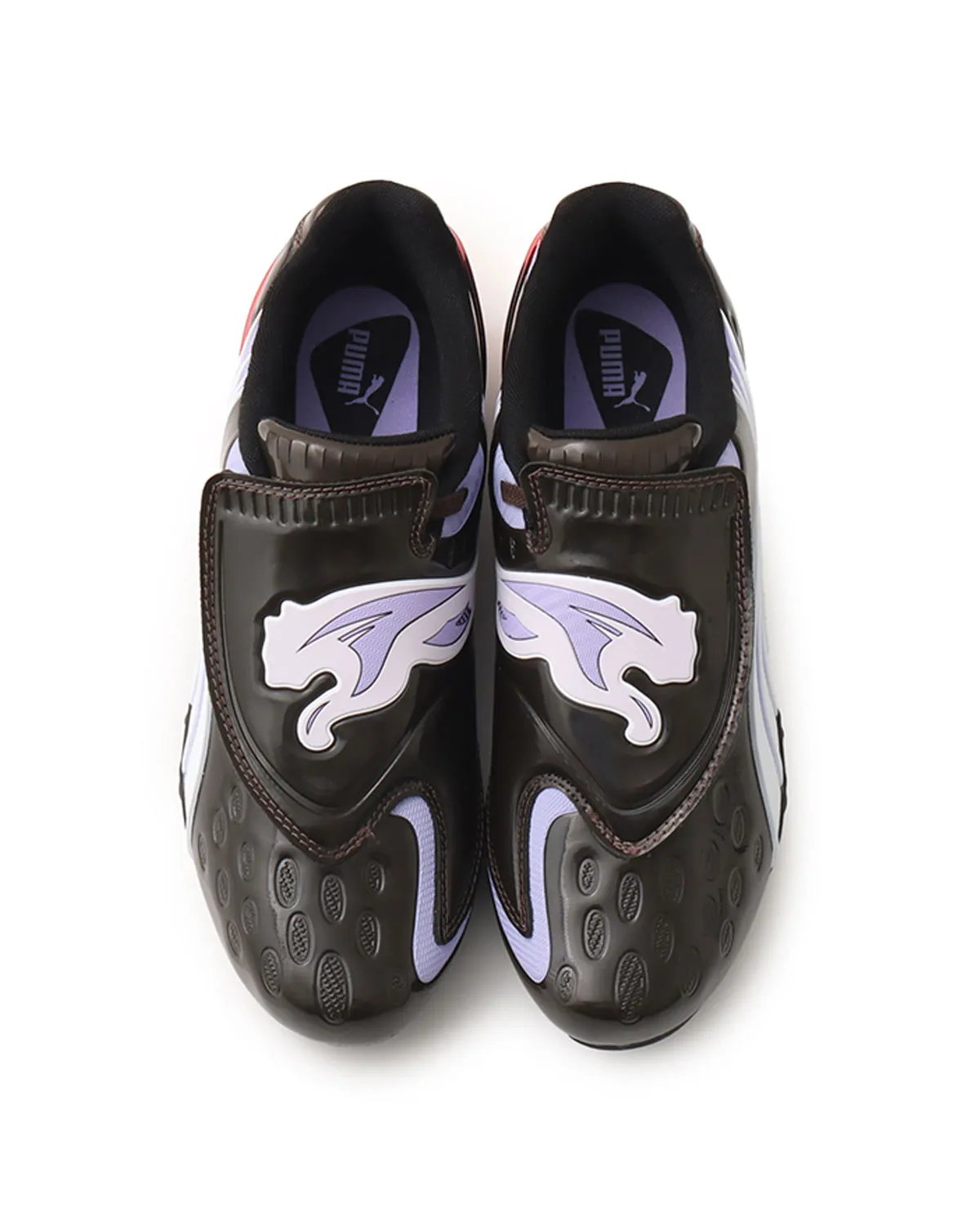 PUMA VS-1 Contact in spring colorway, side profile view showcasing V1 boot-inspired silhouette - detail view 2
