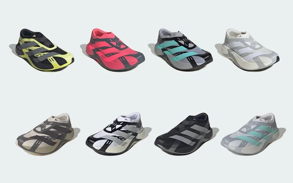 Adidas Adizero Evo SL Laceless in neutral colorway, showcasing slip-on upper construction and lightweight performance running design