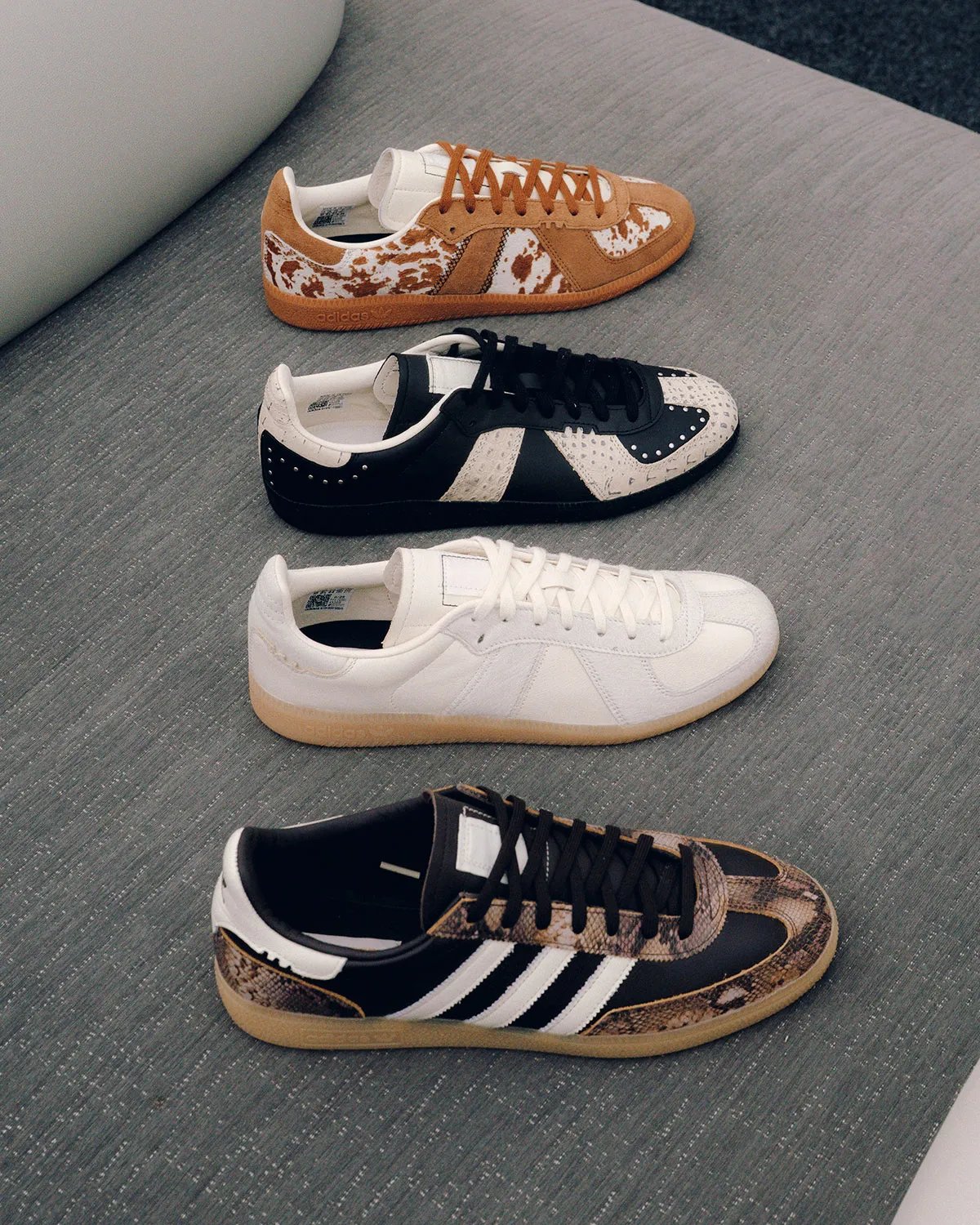 adidas Originals sneaker from the 'Do Not Duplicate' collection by The Whitaker Group, displayed for the Houston Rodeo exclusive release. - detail view 1