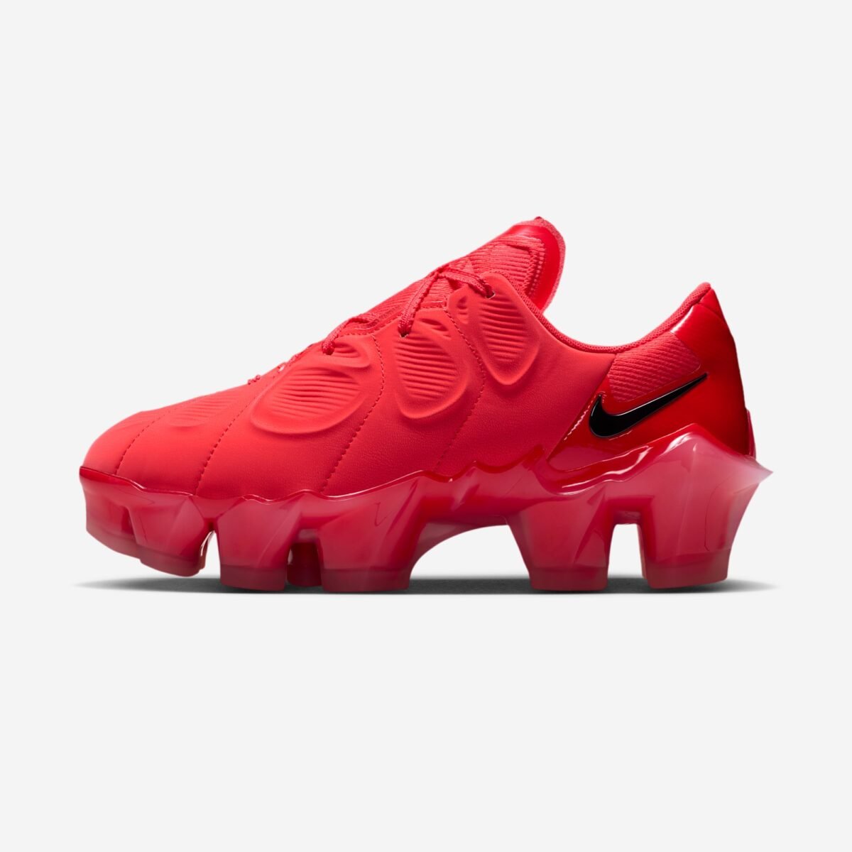 Nike First Sight Mirage WMNS in Light Crimson colorway featuring cleat-inspired outsole and translucent detailing - detail view 2