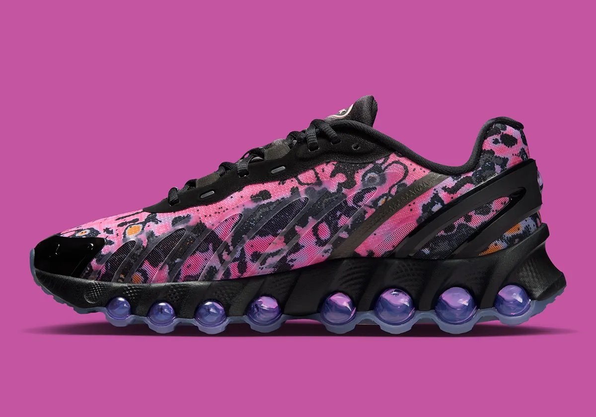 Nike Air Max DN8 in 'Have A Nike Day' colorway featuring vintage-inspired branding on modern Air Max silhouette - detail view 1