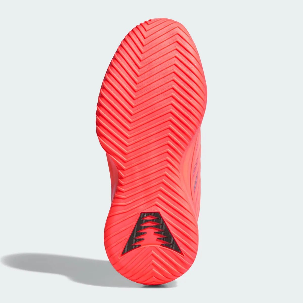 adidas Believe That Anthony Edwards in Solar Turbo colorway with core black midsole and slate accents - detail view 4