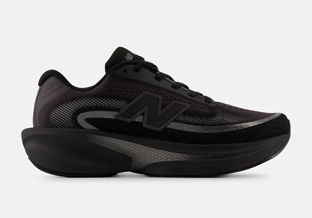 New Balance Ellipse running shoe in neutral colorway, showing mesh upper and foam cushioning profile - detail view 3