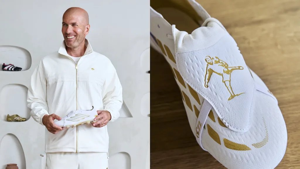 Adidas Predator Zinedine Zidane 30th anniversary edition soccer boot