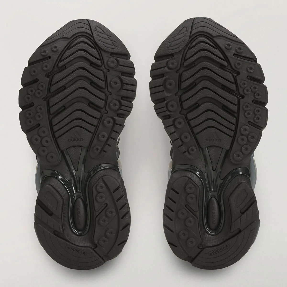 Pharrell x adidas VIRGINIA Adistar Jellyfish in black colorway, side profile view - detail view 4