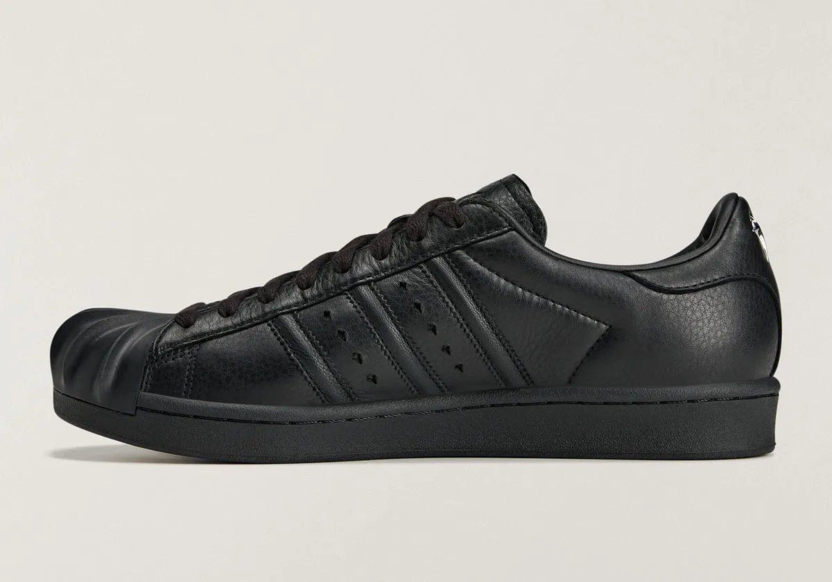 Thug Club x adidas collaborative capsule collection featuring reworked classic adidas silhouettes with distressed design details - detail view 2