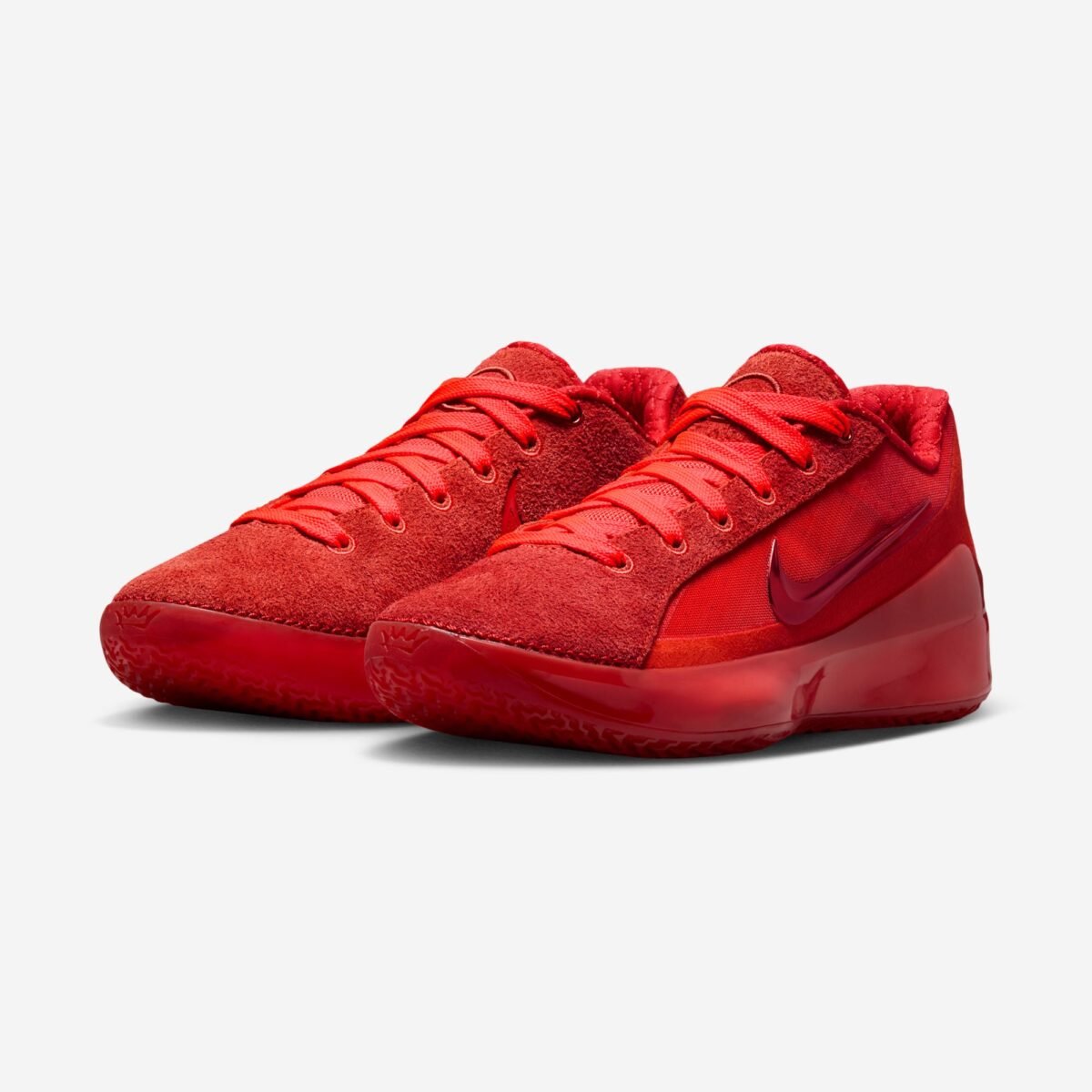 Nike LeBron NXXT Gen By JuJu 'With Love' collaboration basketball shoe, lateral and medial views - detail view 1