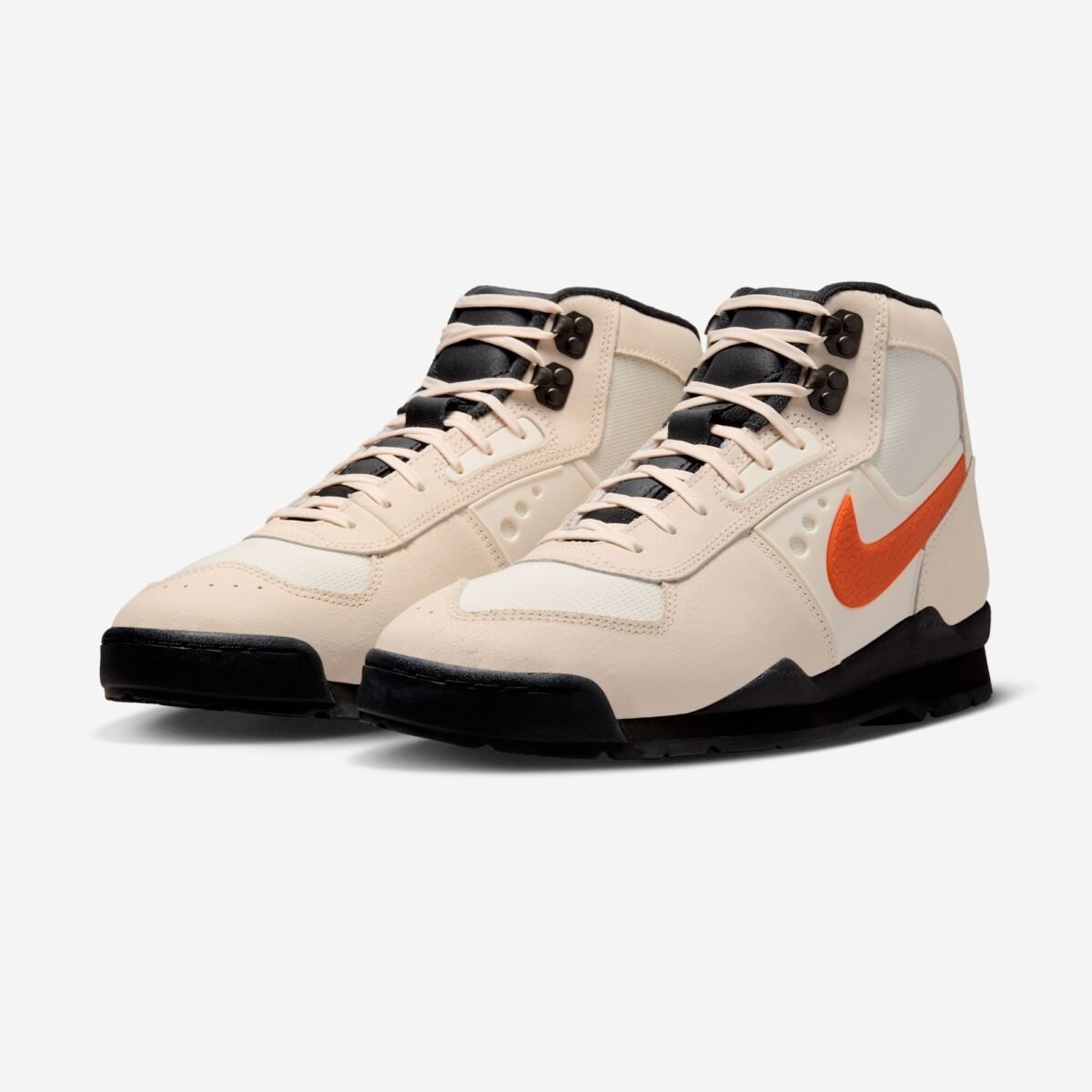 Nike Baltoro Chalk and Safety Orange colorway, full lateral view - detail view 1