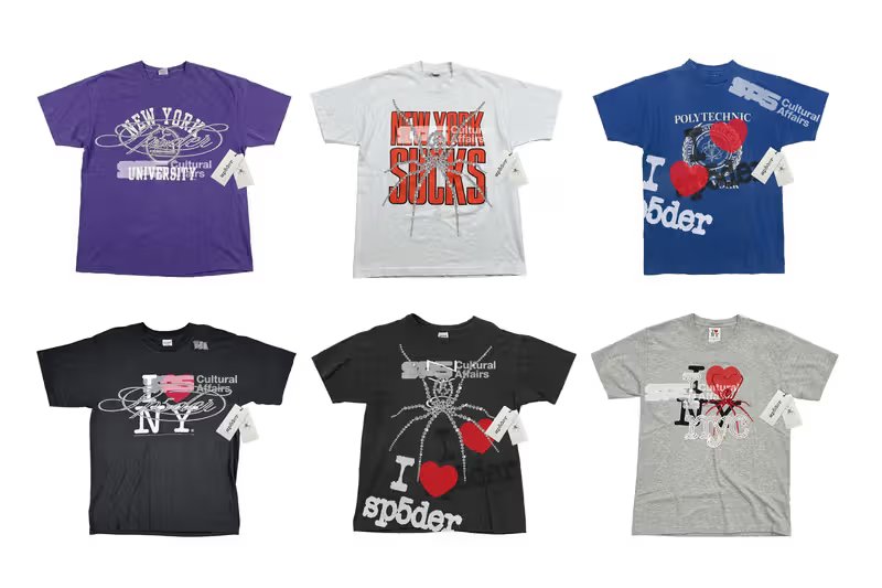 SP5DER Worldwide Five Day collection featuring Black Punk V2 silhouette and capsule pieces - detail view 3