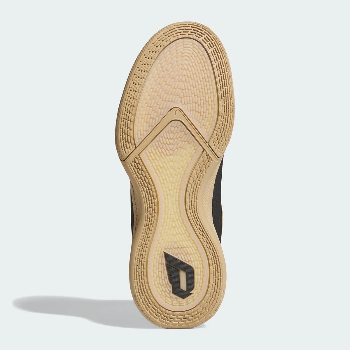 adidas Dame X Bay-eige colorway featuring warm, neutral tones and lateral stability design elements - detail view 3