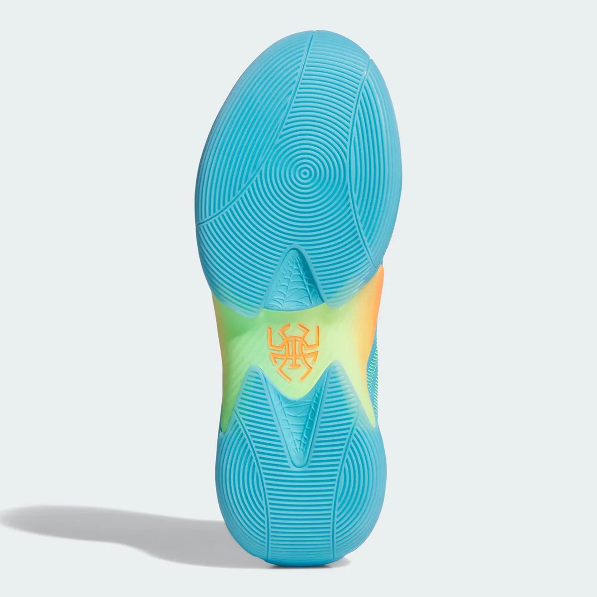 adidas DON Issue 7 Donovan Mitchell signature basketball shoe in official colorway - detail view 4