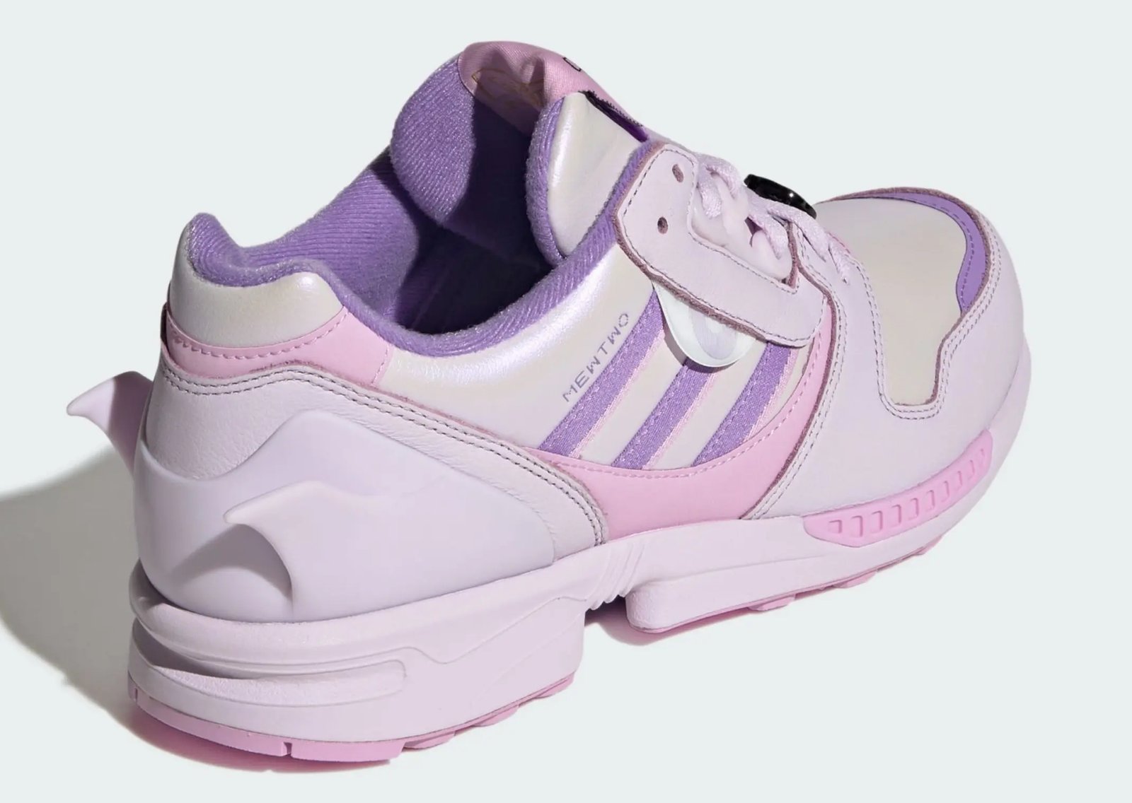 Official product images from the adidas Pokémon 30th Anniversary collection, featuring character-themed colorways on Superstar, Samba, and ZX 8000 silhouettes - detail view 5