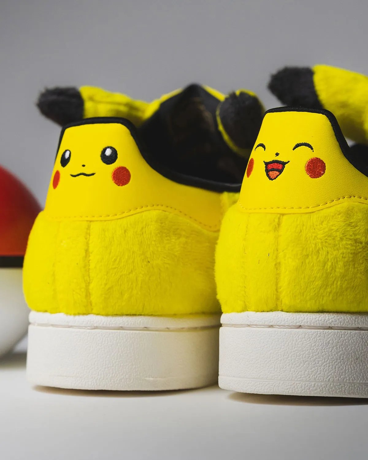 adidas Pokemon 30th Anniversary Collection featuring multiple Pokémon characters across Superstar and Adistar silhouettes