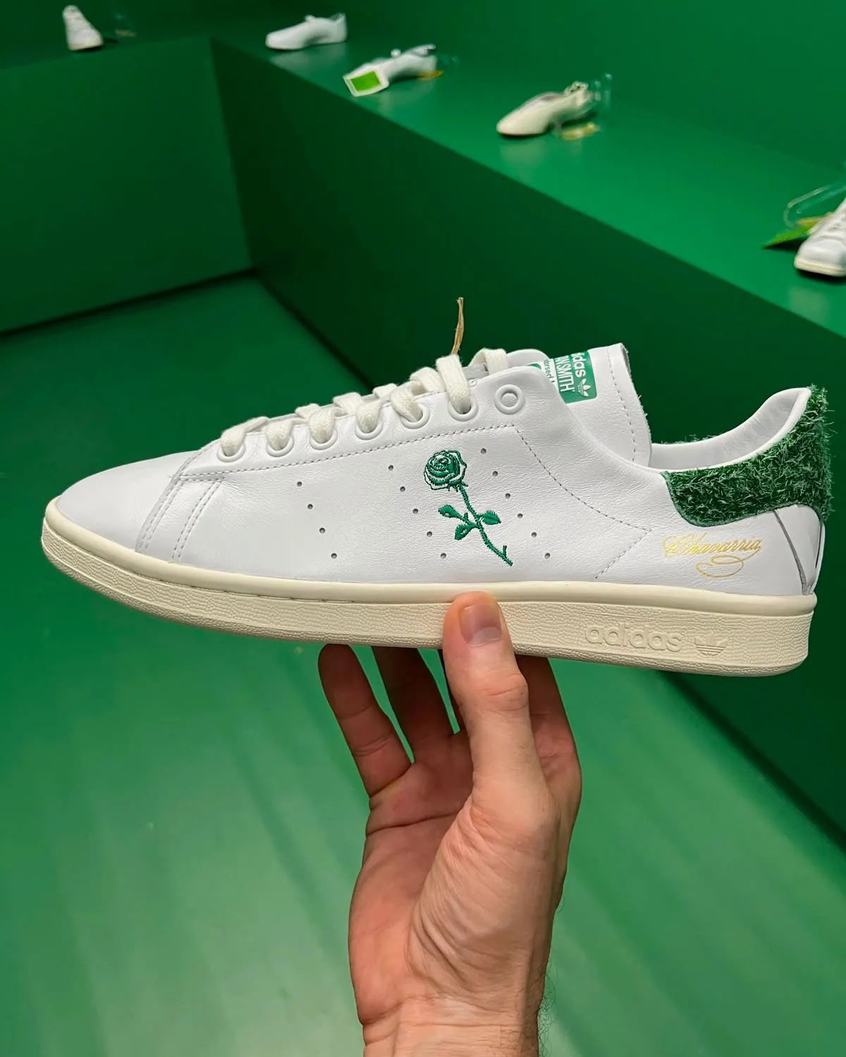 Willy Chavarria x adidas Stan Smith Revealed at PFW | KicksUnderCost