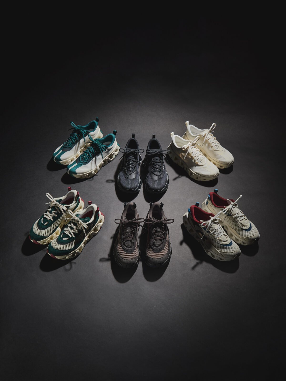 Kith x On K-Tech 1 and K-Tech 2 running shoes from the new multi-year partnership collaboration - detail view 2