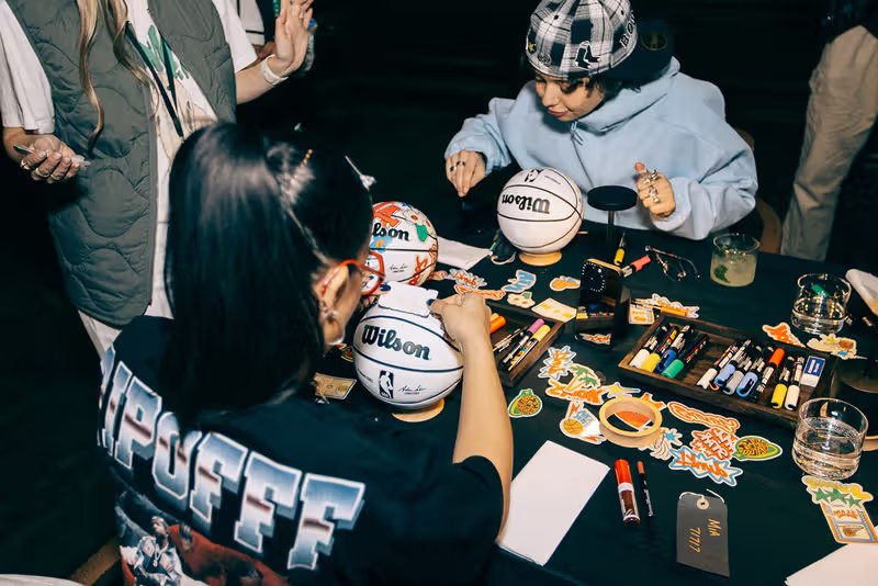Nike All-Star 2026 basketball uniforms and gear showcasing the three-team format with Team USA, Team World, and international players - detail view 4