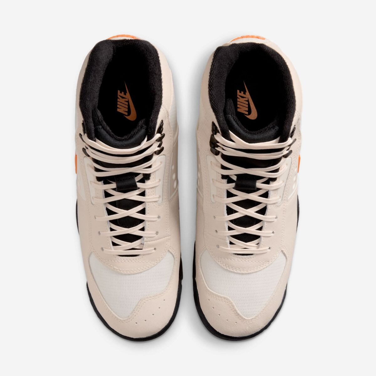 Nike Baltoro Chalk and Safety Orange colorway, full lateral view - detail view 4