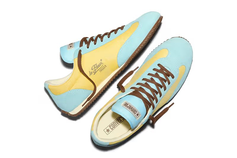 Converse x Tyler, The Creator 1908 Jogger in Green Glow/Nutria two-toned colorway - detail view 4