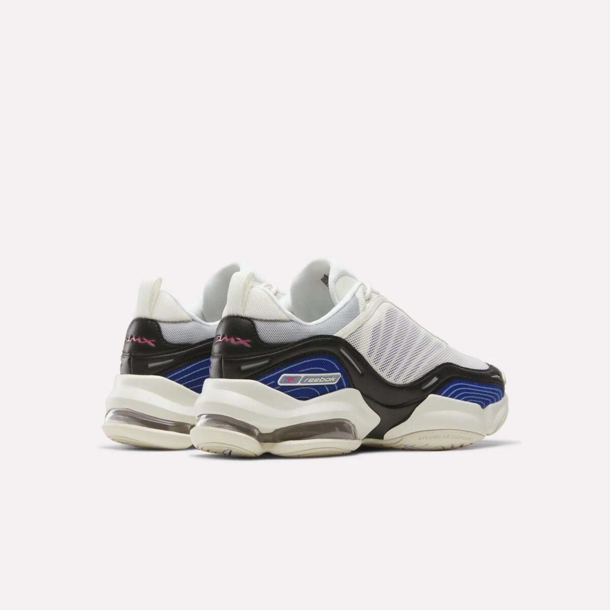 Reebok DMX 3000 Series in Vector Blue, Chalk, and Black colorway releasing September 2026 - detail view 2