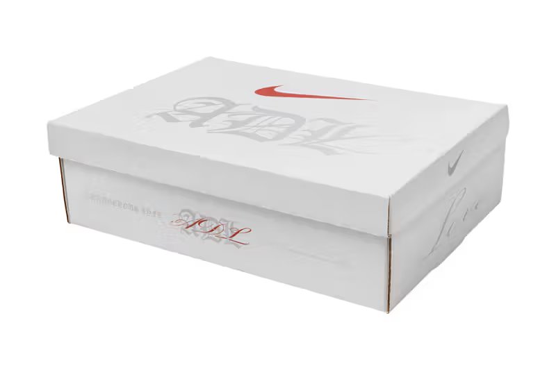 Nike x Yeat ADL collaborative collection featuring co-branded mask and collectible packaging - detail view 1