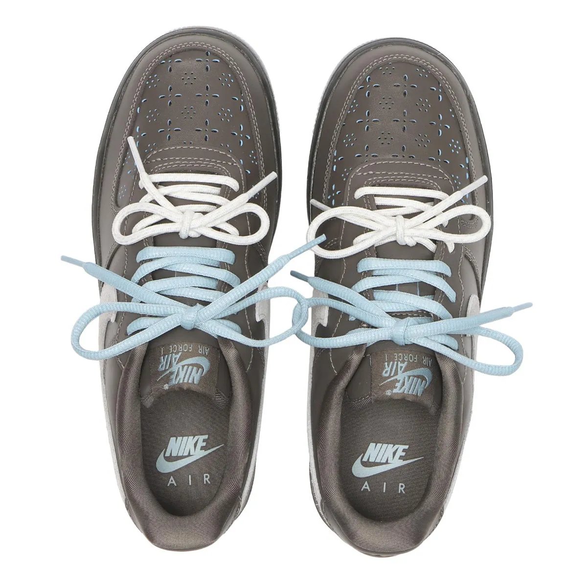 Nike Air Force 1 Low with refined feminine-focused design details and proportional silhouette - detail view 2