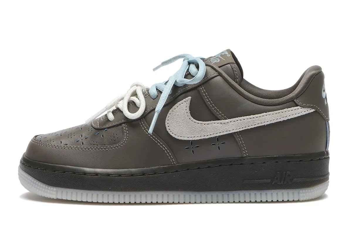 Nike Air Force 1 Low with refined feminine-focused design details and proportional silhouette - detail view 1