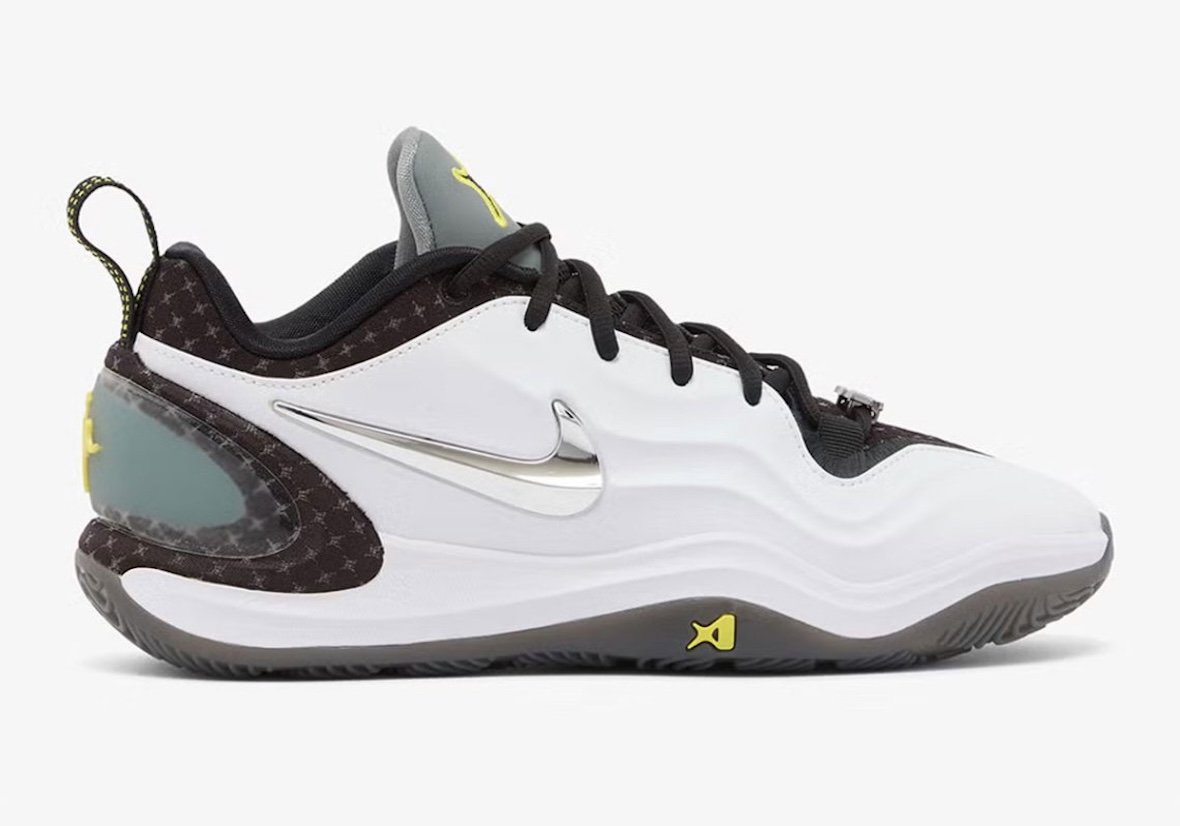 Nike A'Two 'Dawn Staley' colorway in white and black, inspired by the Zoom S5 - detail view 4