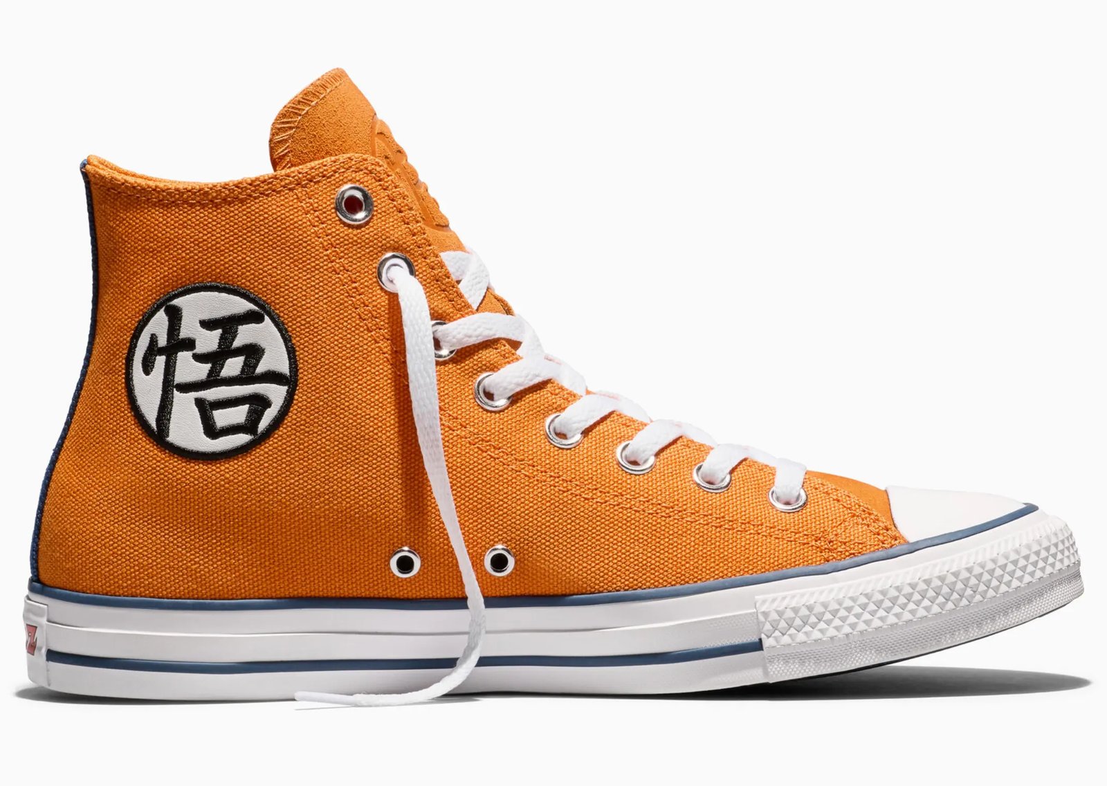 Dragon Ball Z x Converse Chuck Taylor All-Star collection featuring character-inspired colorways including Goku, Vegeta, and Shenron designs - detail view 4