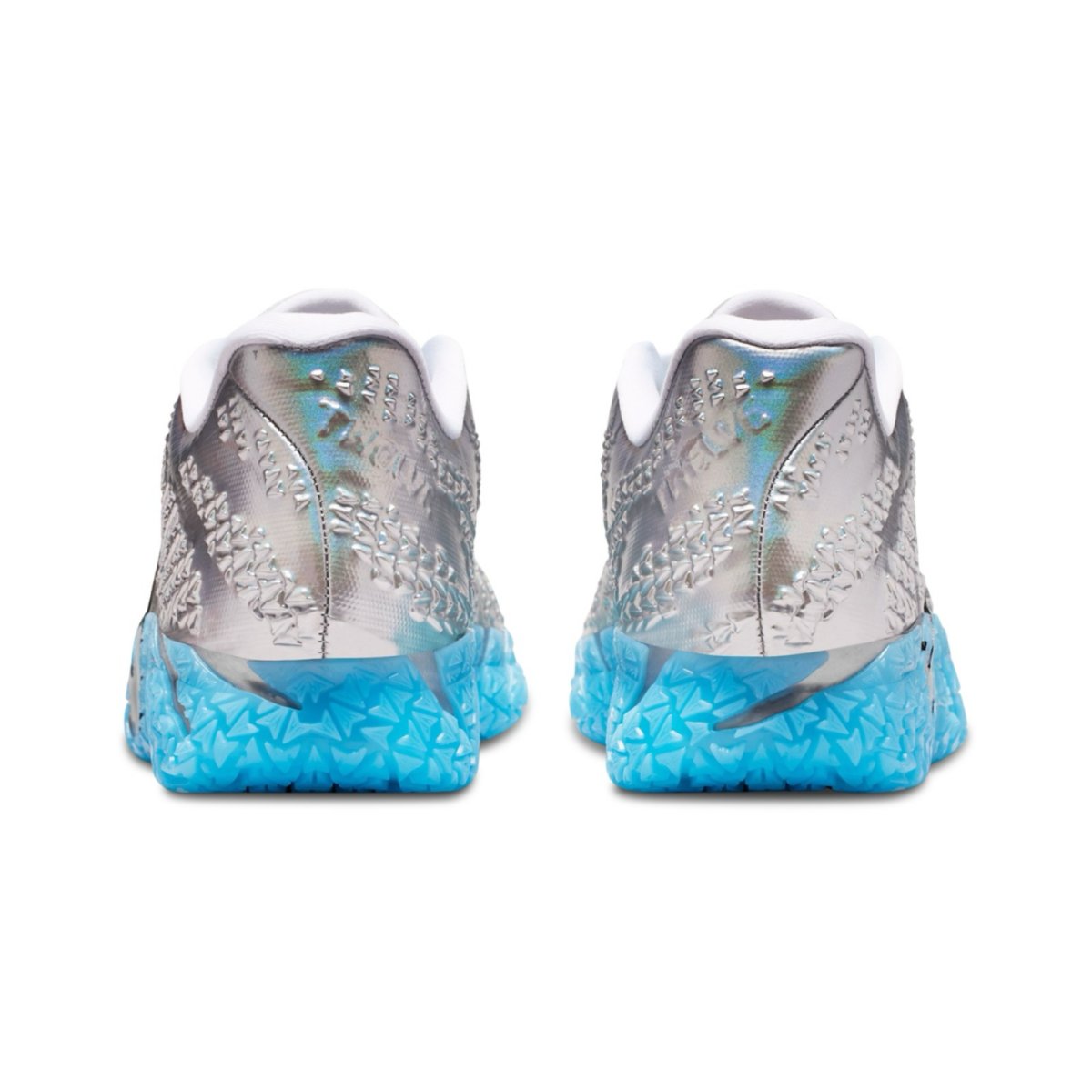 Nike Ja 3 Cloud Island Jurassic Park collaboration in neutral colorway, shown from multiple angles - detail view 4