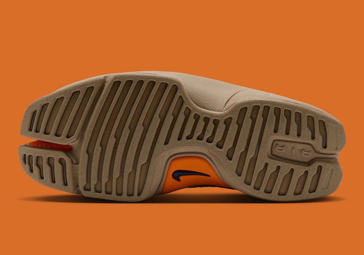 Nike Air Rift 2 in Yukon Tan and Vivid Orange, inspired by 2004 Halle Berry collaboration - detail view 5