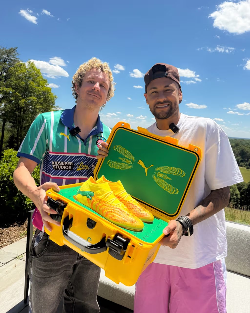 PUMA Future 9 x KidSuper Launches with Neymar at World Cup