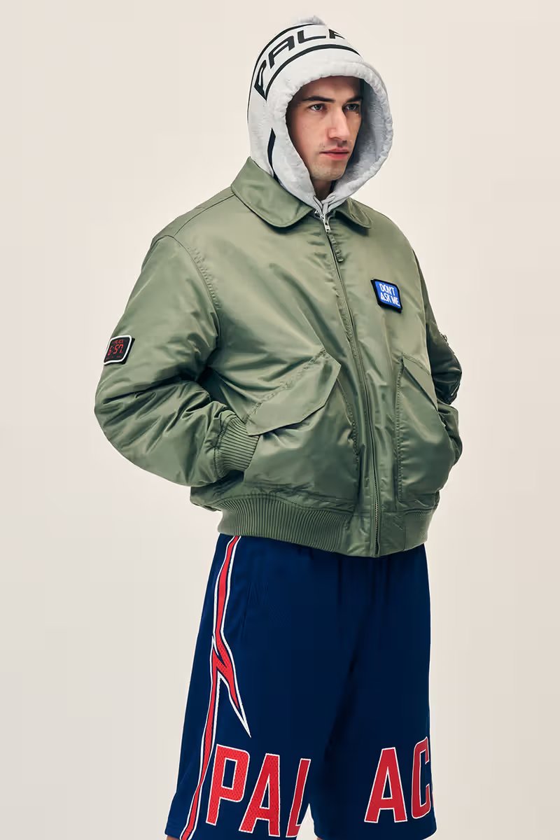 Palace Skateboards Summer 2026 lookbook featuring mesh jerseys, racing-inspired headwear, and linen pieces - detail view 3